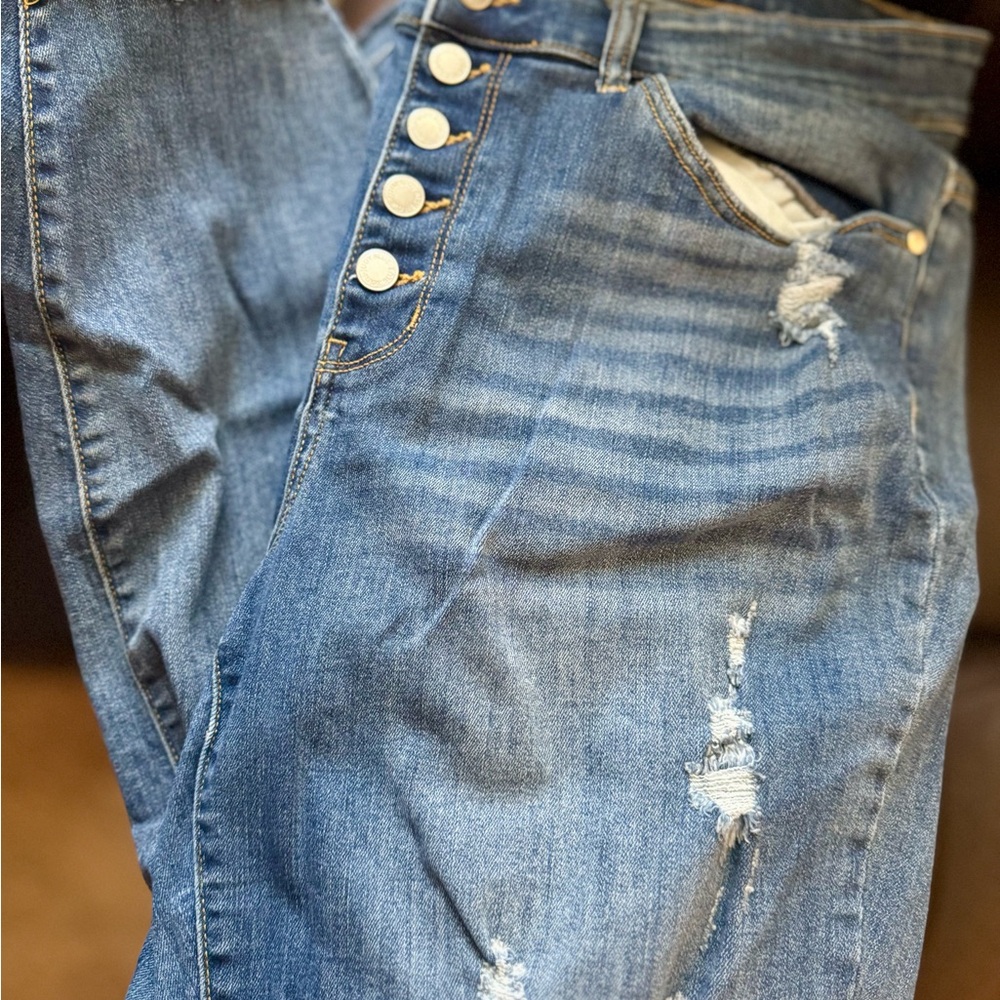 Judy Blue Distressed Women's Jeans